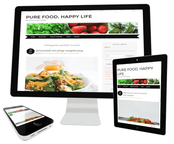 portfolio food blog