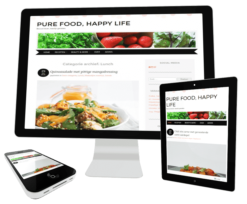 portfolio food blog