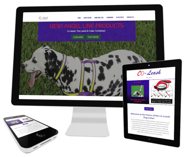 portfolio online dierenwinkel webdesign