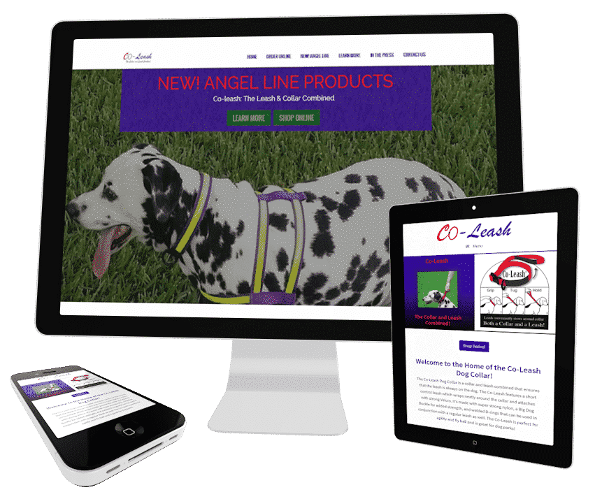 portfolio online dierenwinkel webdesign